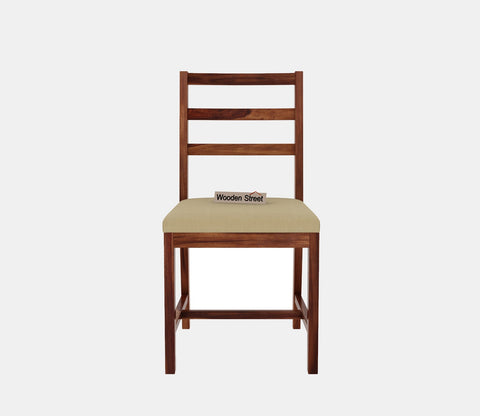 Calabria Sheesham Wood 4 Seater Dining Set (Honey Finish)