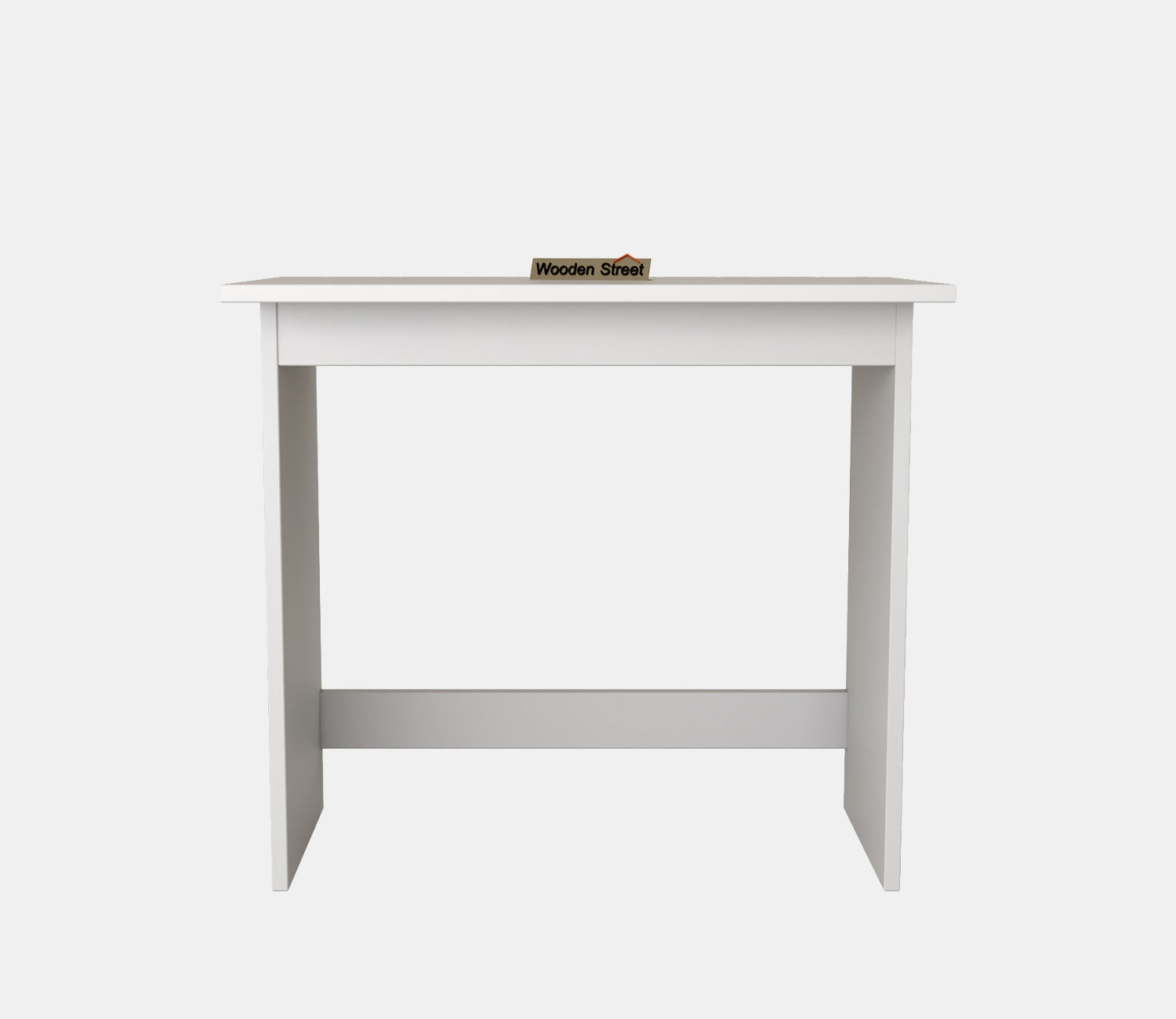 Armada Study Table (Frosty White Finish)