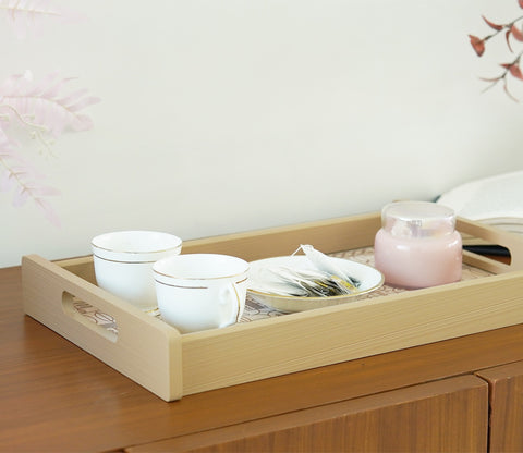 Laurel Rectangle Medium Serving Tray