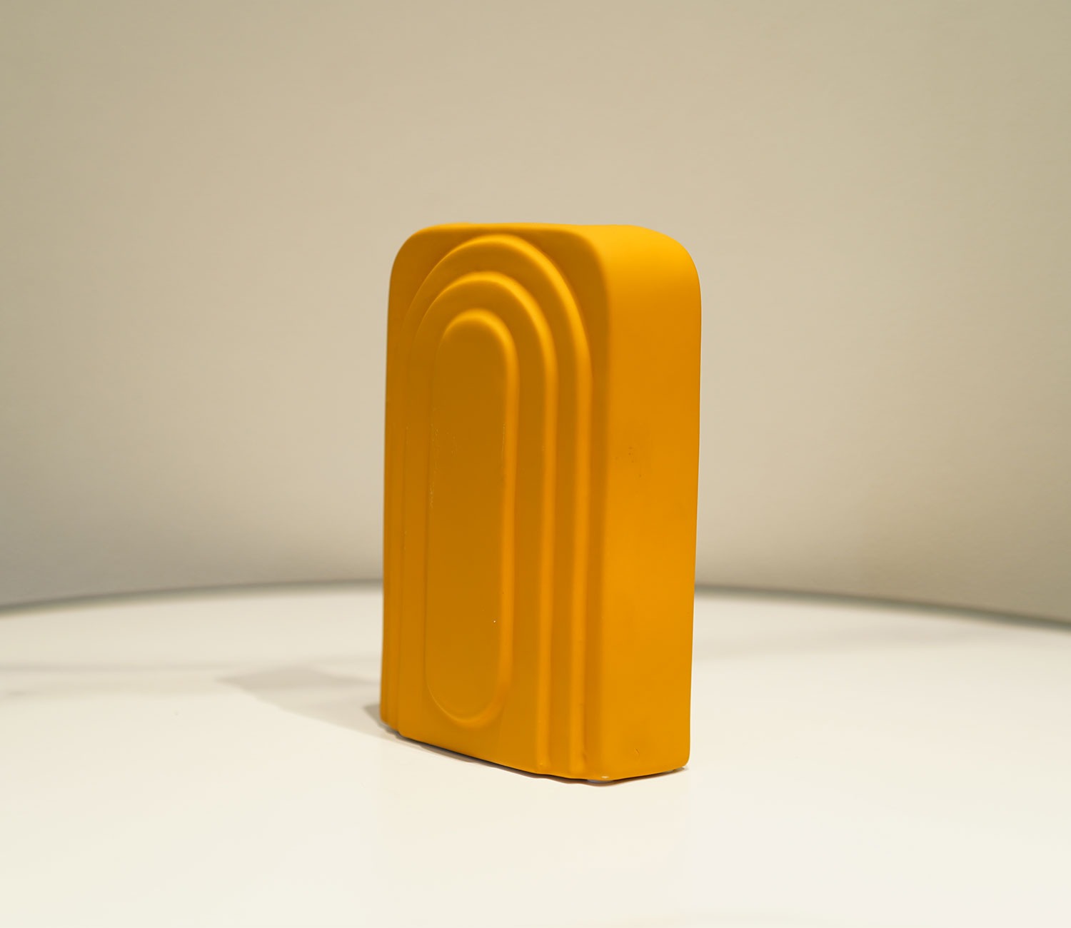 Yellow Graceful Ceramic Vase