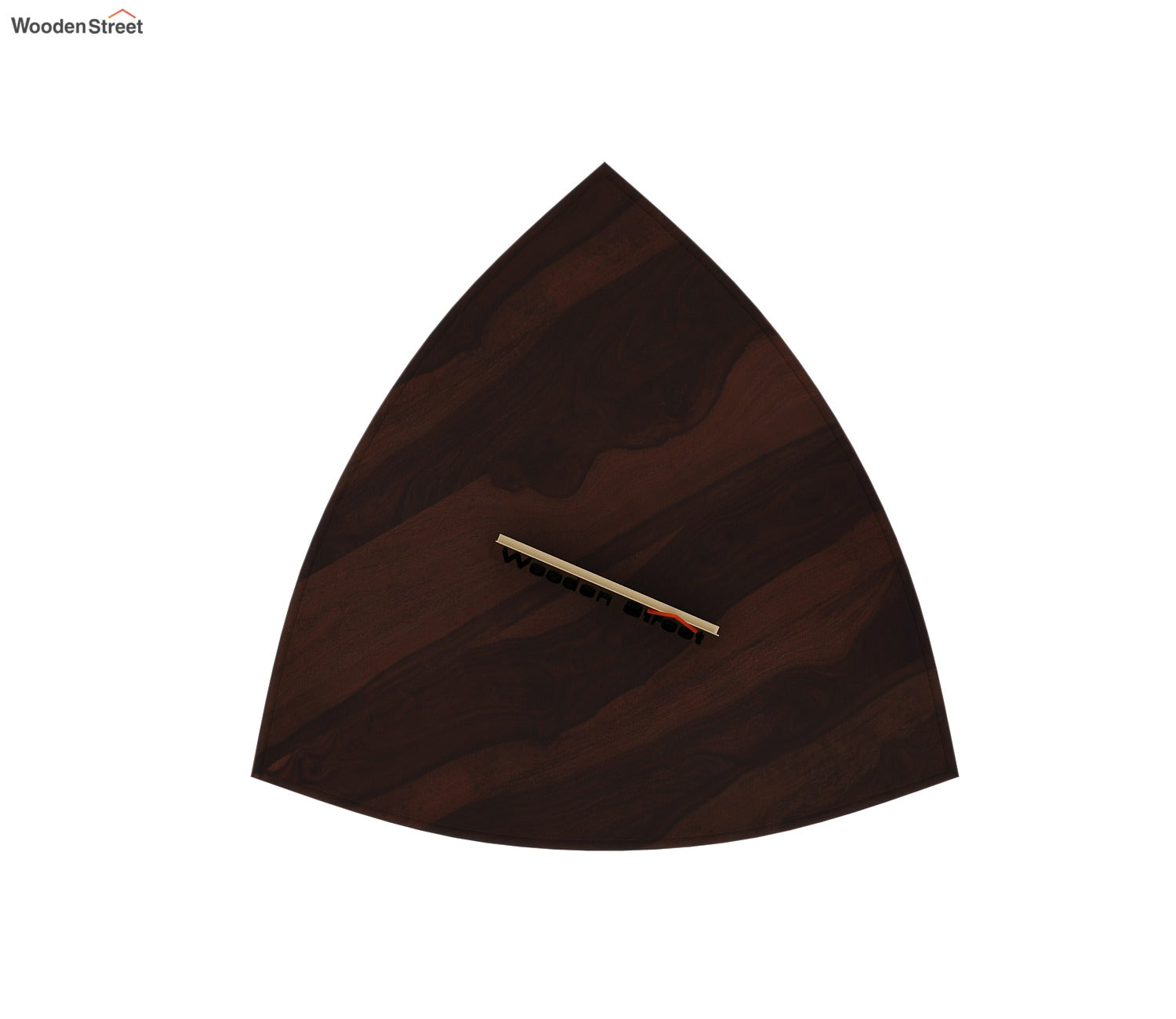 Mason Sheesham Wood Nest of Tables (Walnut Finish) - Set Of 3