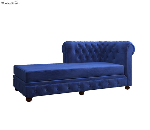 Henry Chaise Lounge (Indigo Blue)
