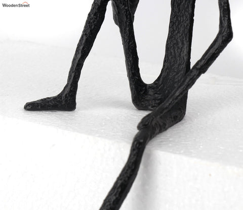 Spectacular Iron Human Figurine