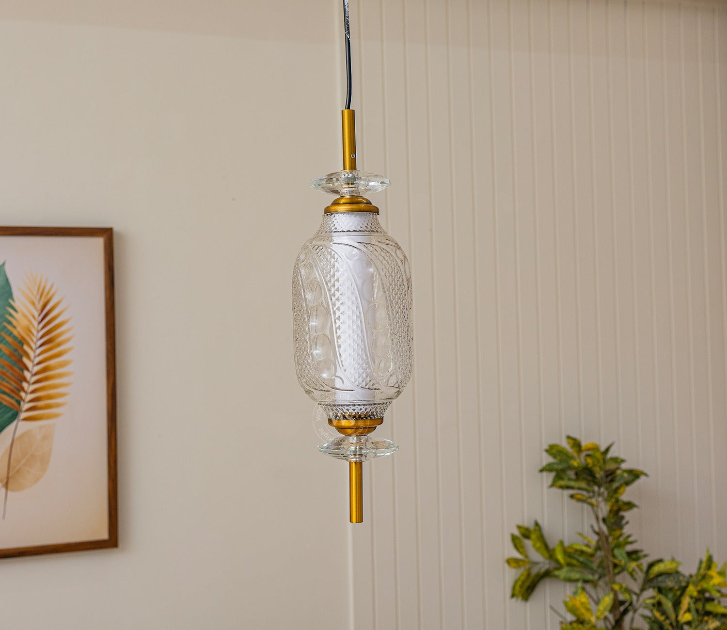 Glacier Hanging Lights (Amber)