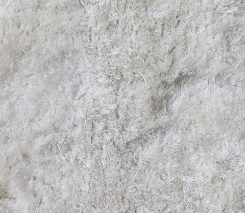 Ivory Soft Shaggy Runner - 5 x 2 Feet