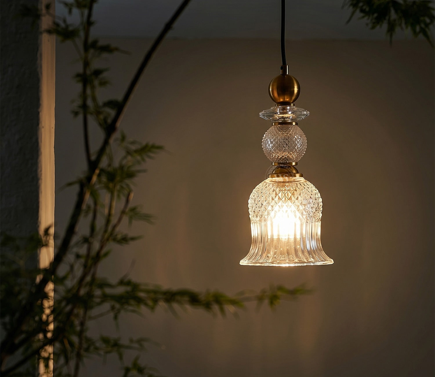 Tulip Pendant Hanging Light (White)
