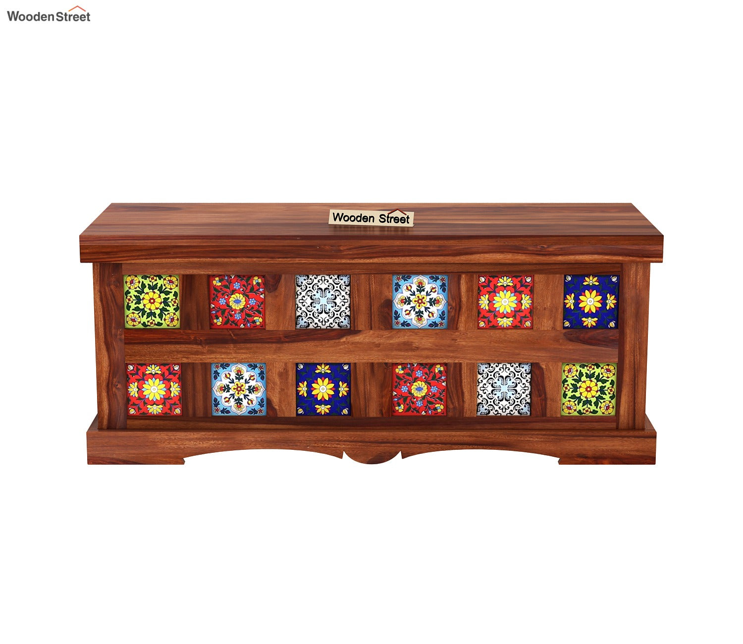 Boho Trunk Box (Honey Finish)