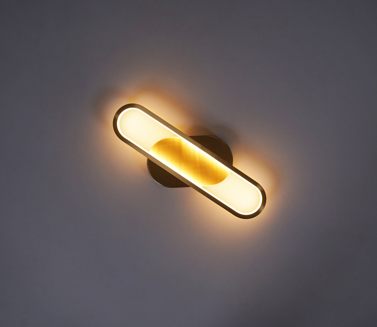Covin Brass Coated Metal Wall Light