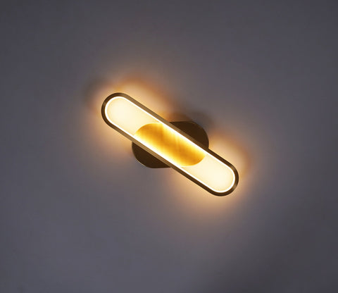 Covin Brass Coated Metal Wall Light