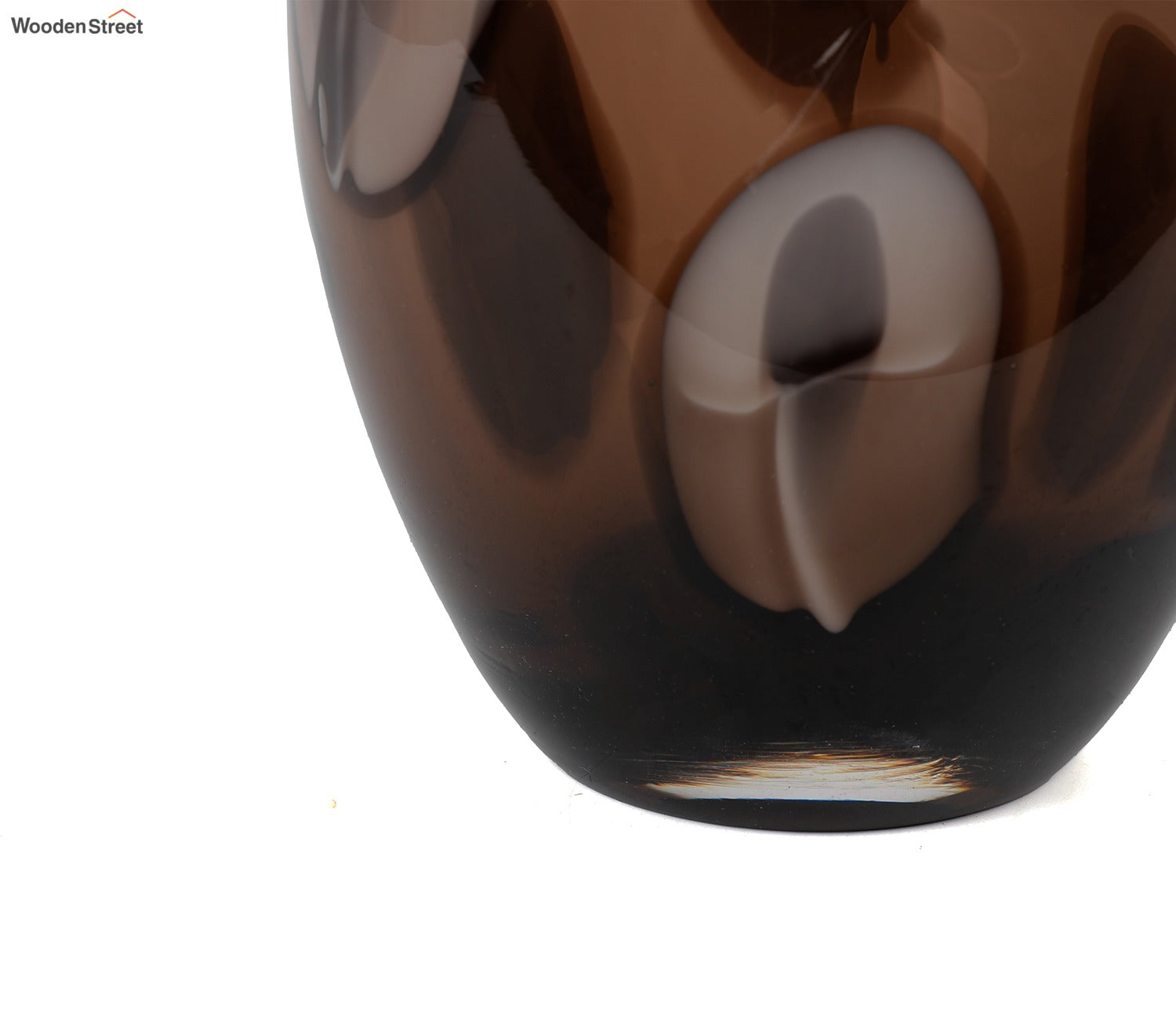 Flora Brown Glass Vase