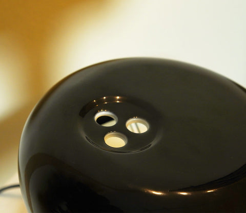 Opal Black Table Lamp