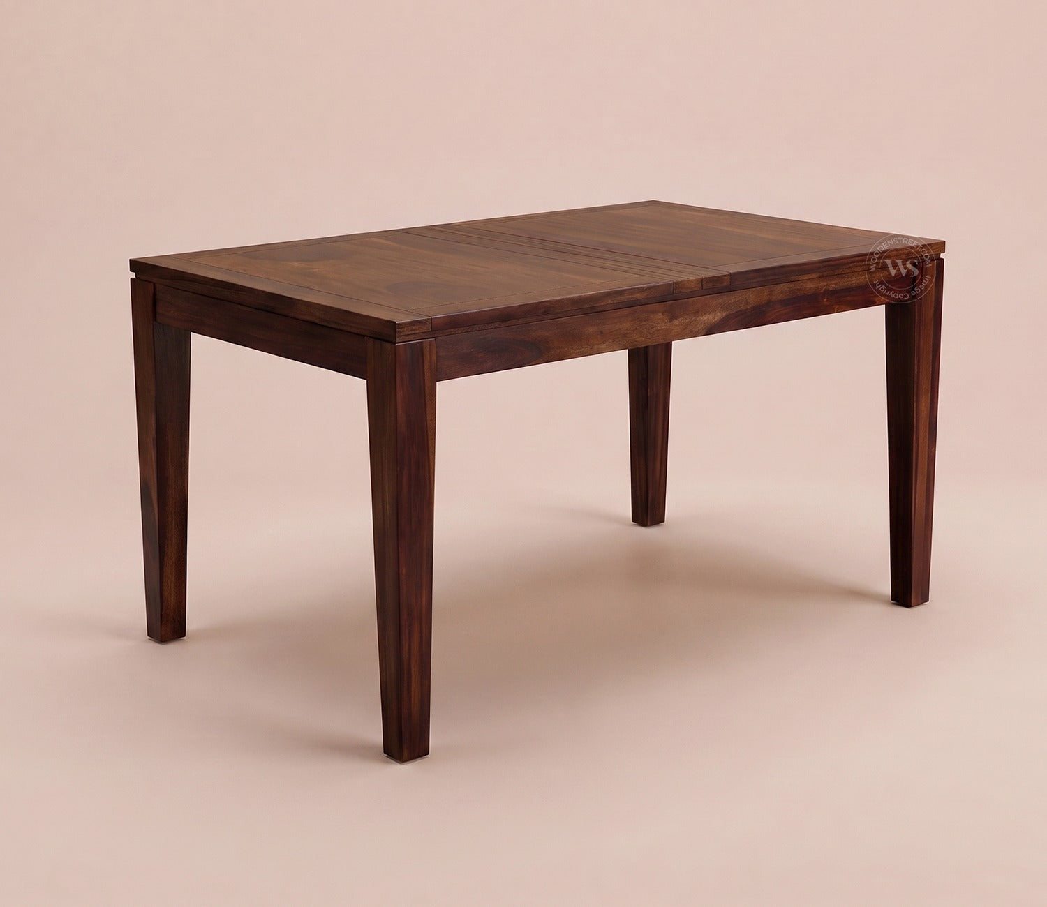 Tim Extendable 4 Seater Dining Table (Walnut Finish)