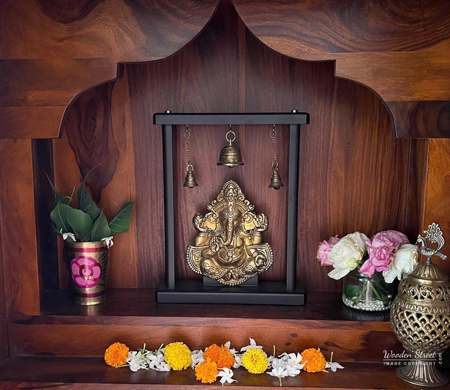 Amitava Home Temple (Honey Finish)