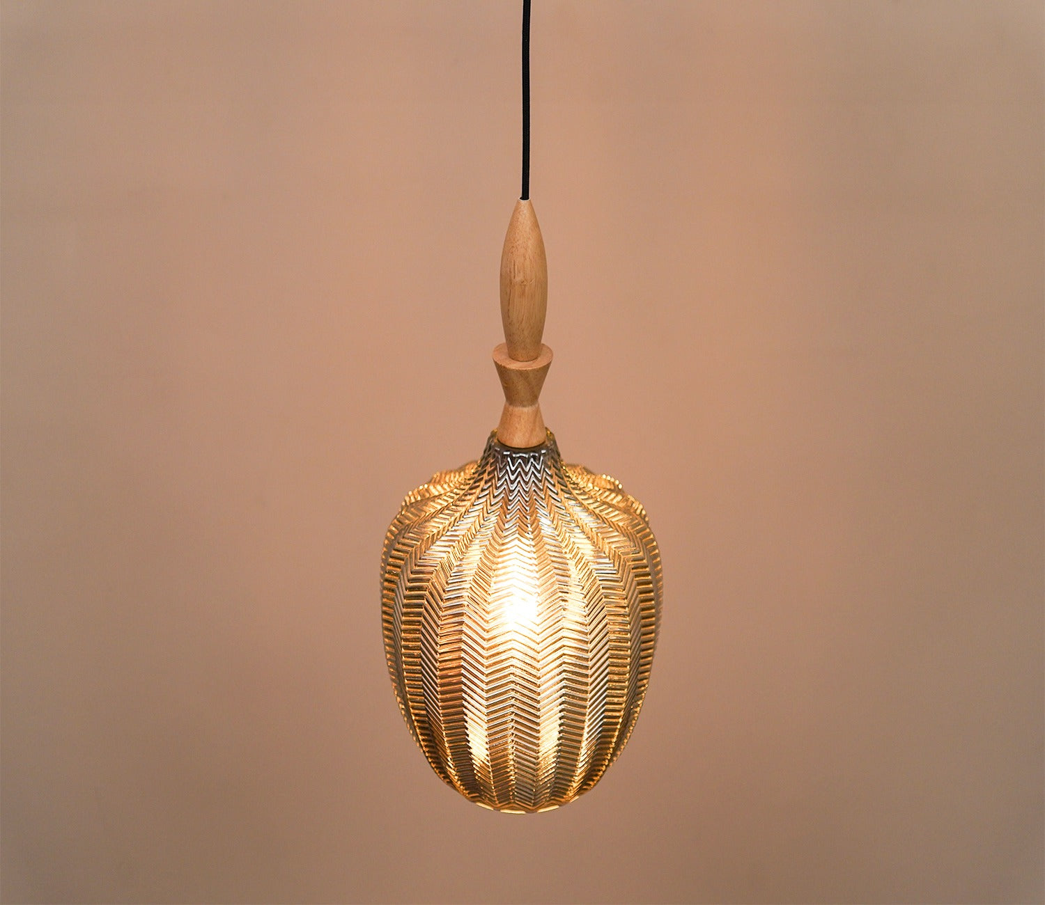 Ellyse Hanging Pendant Light (Smokey Grey)