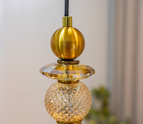 Tulip Pendant Hanging Light (Yellow)