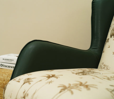 Carolina Lounge Chair (Cream Forest)