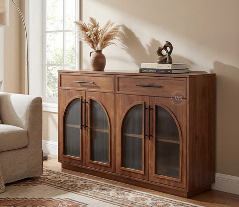 Nyrah Mango Wood Cabinet (Teak Finish)