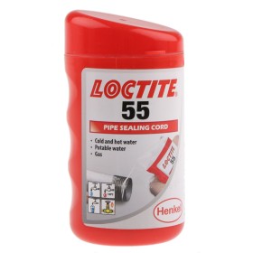 Trueliving_Loctite- 55 Thread Sealants Color   : White Temperature Resistance   : 150°C Size   : 160 Mtr