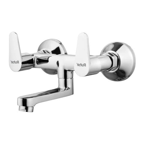 Trueliving Flora Eclipse Wall Mixer Brass Faucet (Non-Telephonic)20 Inches
