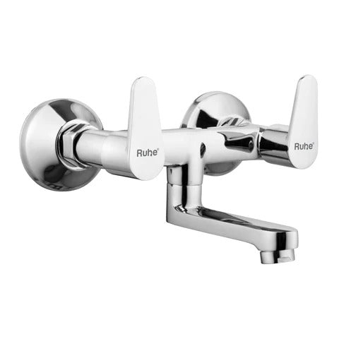 Trueliving Flora Eclipse Wall Mixer Brass Faucet (Non-Telephonic)20 Inches