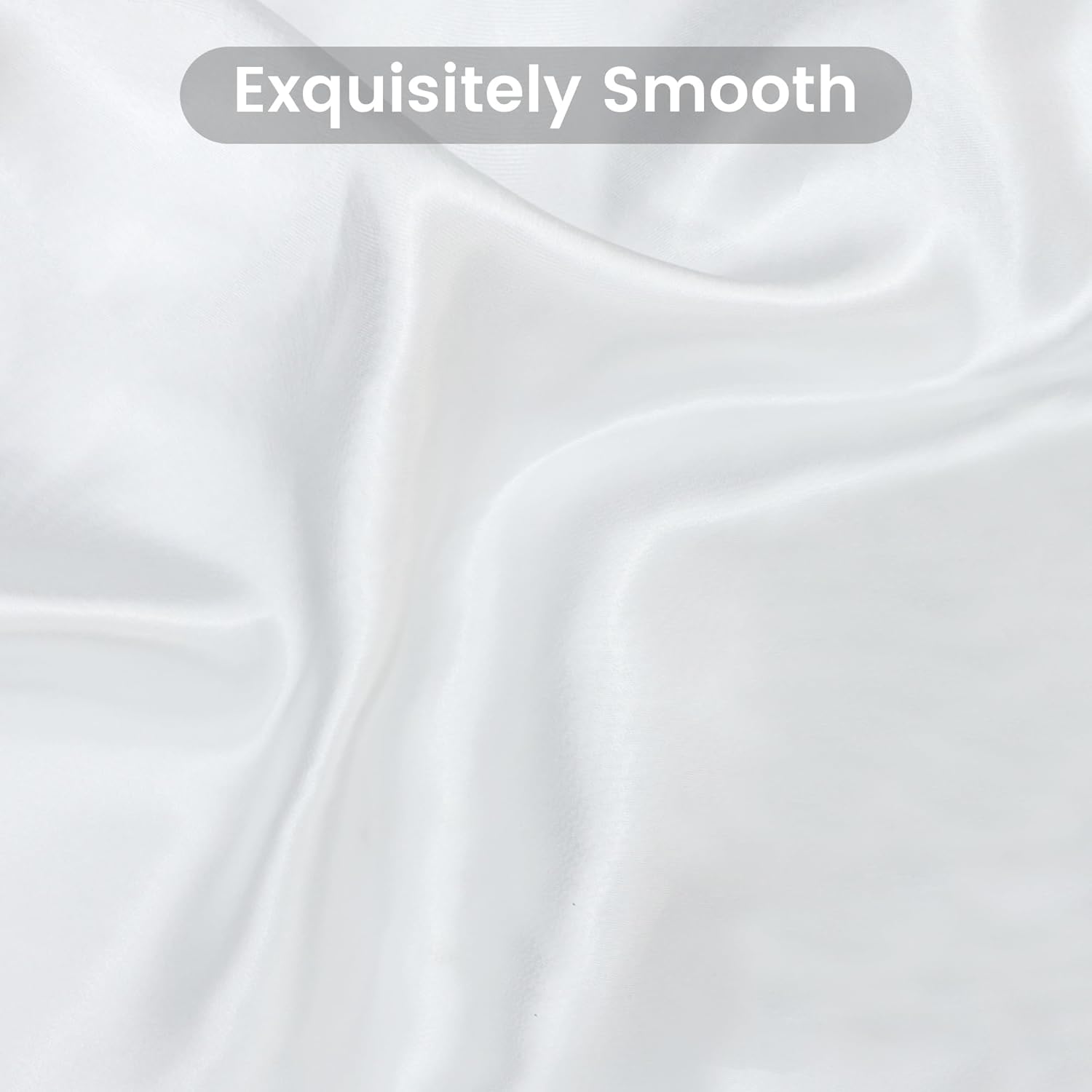 LINENCART Silky Satin Pillowcases Set of 2 – Queen Size 51x76cm, Frizz Control & Gentle on Skin, Silk-Like Feel with Envelope Closure – Gift Ready – Dark Green