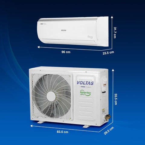 Buy Voltas 2 Ton 3 Star Inverter Split AC – VOL-20-INV