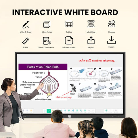 Buy LED Smart Box – QM-75HY 75" 4K UHD Android Panel