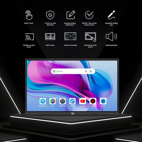 Buy LED Smart Box – QM-75HY 75" 4K UHD Android Panel