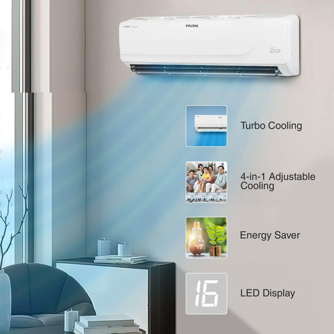 Buy Voltas 1.5 Ton 3 Star Inverter Split AC – VOL-15-INV