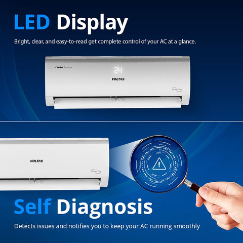 Buy Voltas 2 Ton 3 Star Inverter Split AC – VOL-20-INV