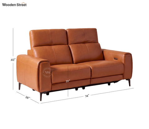 Blacksburg Luxe Electric Recliner 3+2 Seater Sofa (Urban Tan)