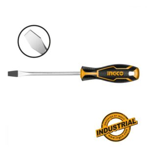 Truliving_Hand Tools & Hardware-Screwdriver & Screwdriver Set-Tools & Hardware-INGCO Slotted Screwdriver HS285100 | 5.5mm | 100mm
