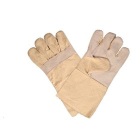 Trueliving_Leather Canvas Gloves Size   ---    10, 12, 14
