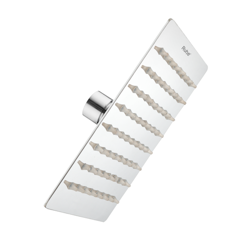 Trueliving_Ultra Sleek 304-Grade Overhead Shower (6 x 6 inches) Silver