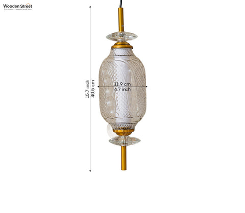 Glacier Hanging Lights (Amber)