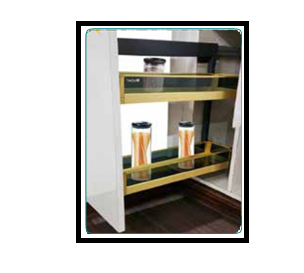 Truliving_SIDE MOUNTING PULLOUT GOLD (FRAME WITH CLOSE QUADRO)_150/2
