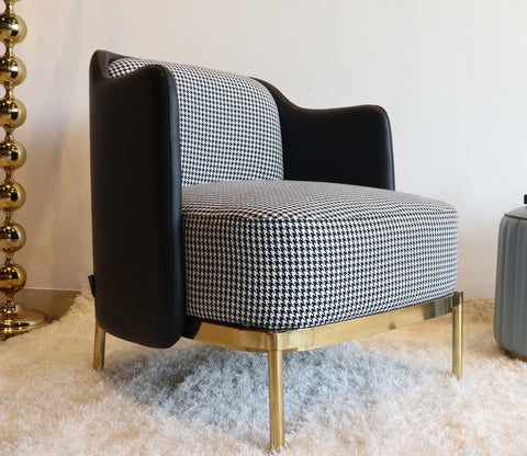 Regina 1 Seater Sofa (Black)
