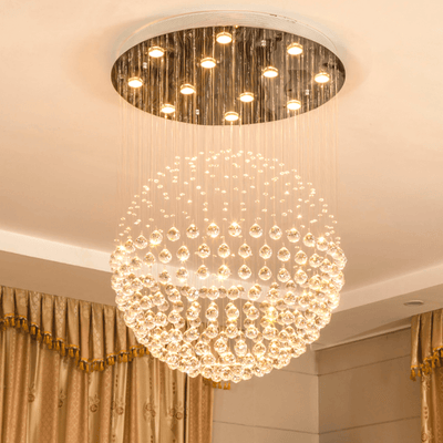 Trueliving Round Jhumar Hanging Light Length 24, Width 24, Height 48 In Inches