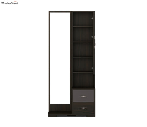 Kosmo Ripples Dressing Table in Black Finish