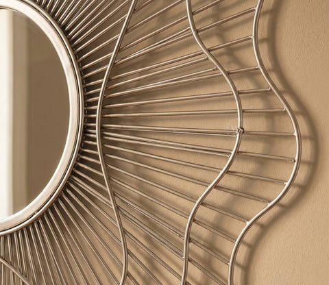 Nebula Metal Mirror with Frame