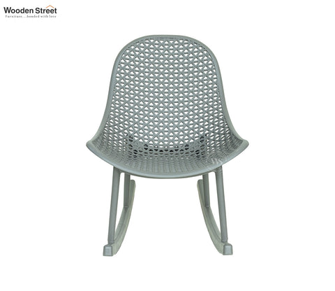 Blossie Designer Outdoor Reclining Chair – Durable & PP (Grey)