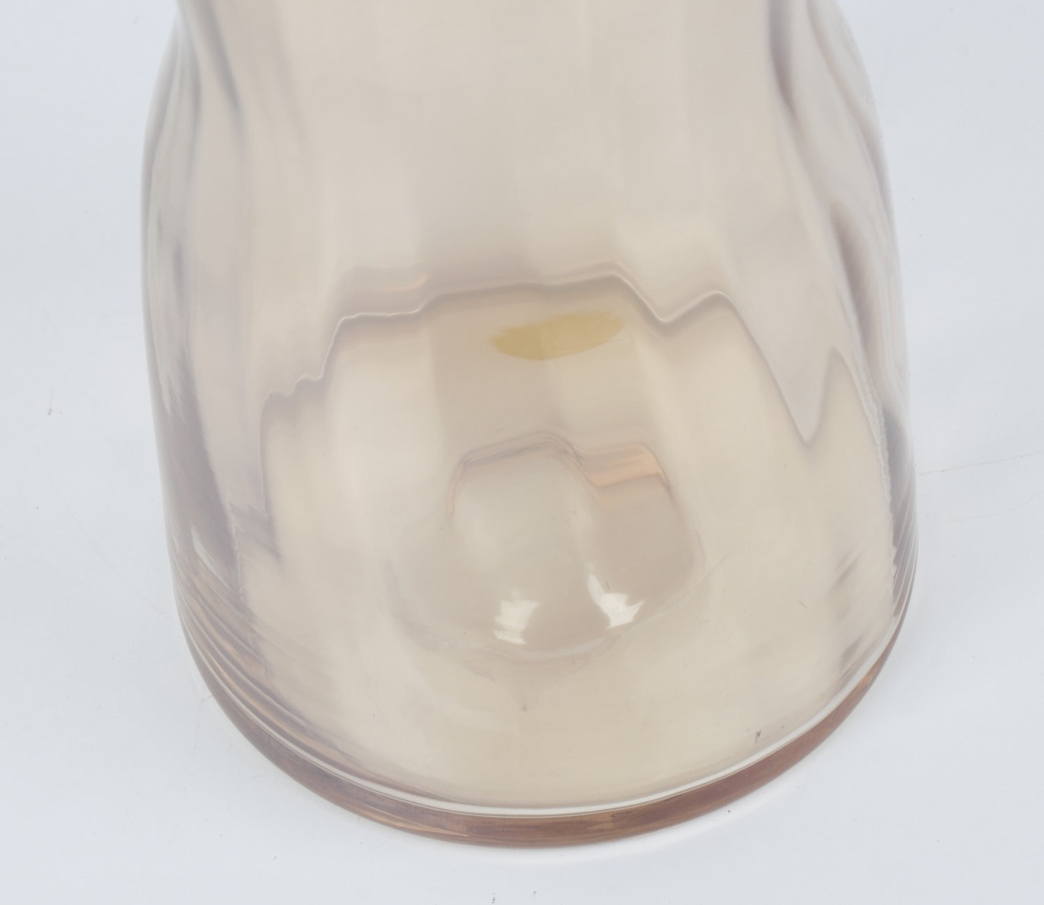Sunlit Glass Flower Vase