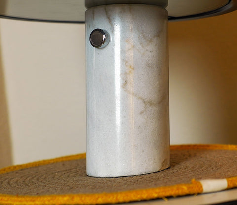 Opal Black Table Lamp
