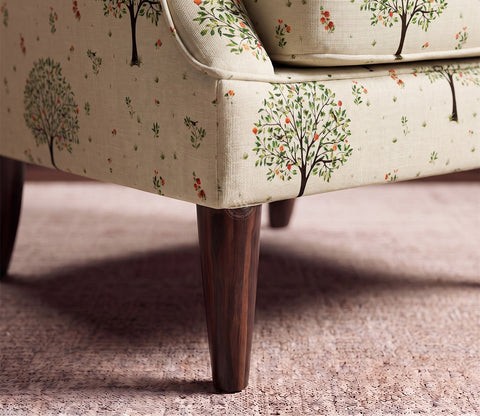 Adoree Lounge Chair (Beige Pomme)