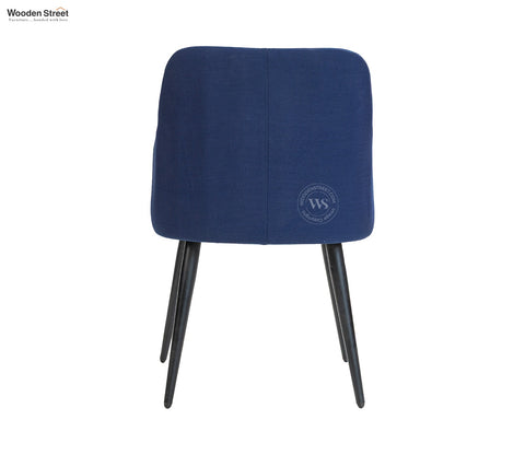 Aureya Upholstered Arm Chair (Indigo Blue)