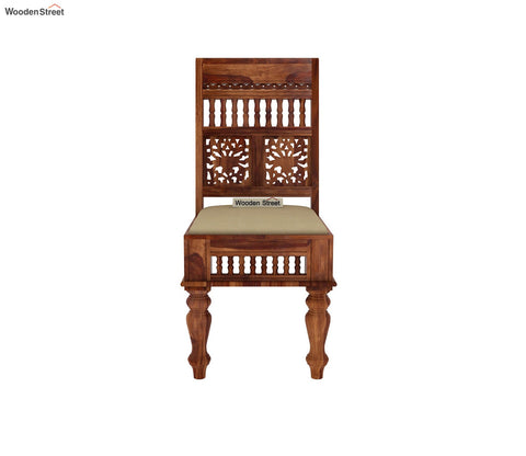 Alanis 6 Seater Dining Table Set (Honey Finish)