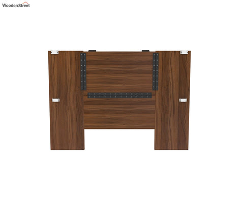 Capella Study Table with Shelf (Exotic Teak Finish)