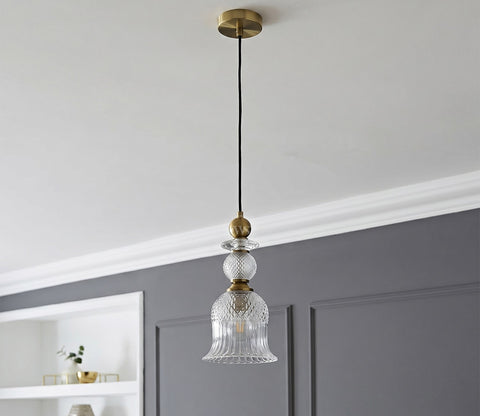 Tulip Pendant Hanging Light (White)