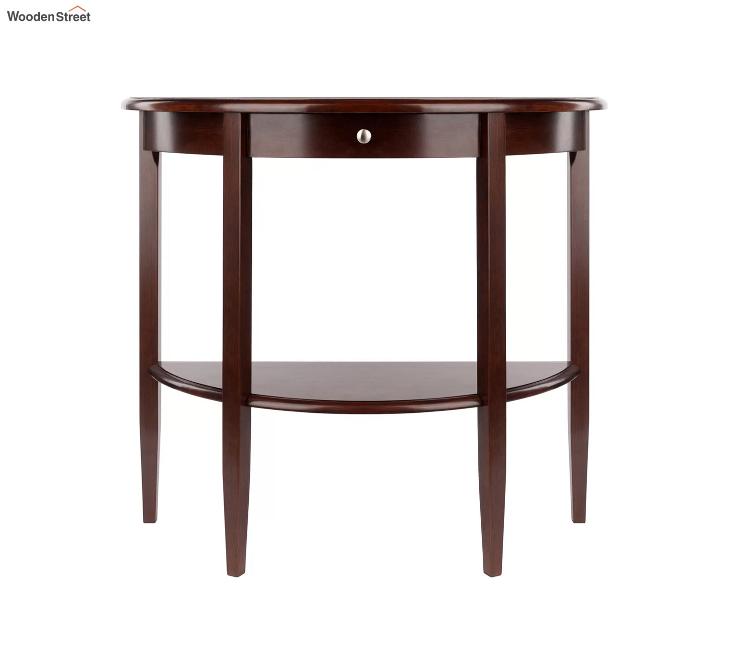 Premium Indian Rosewood Wooden Console Table (Brown)