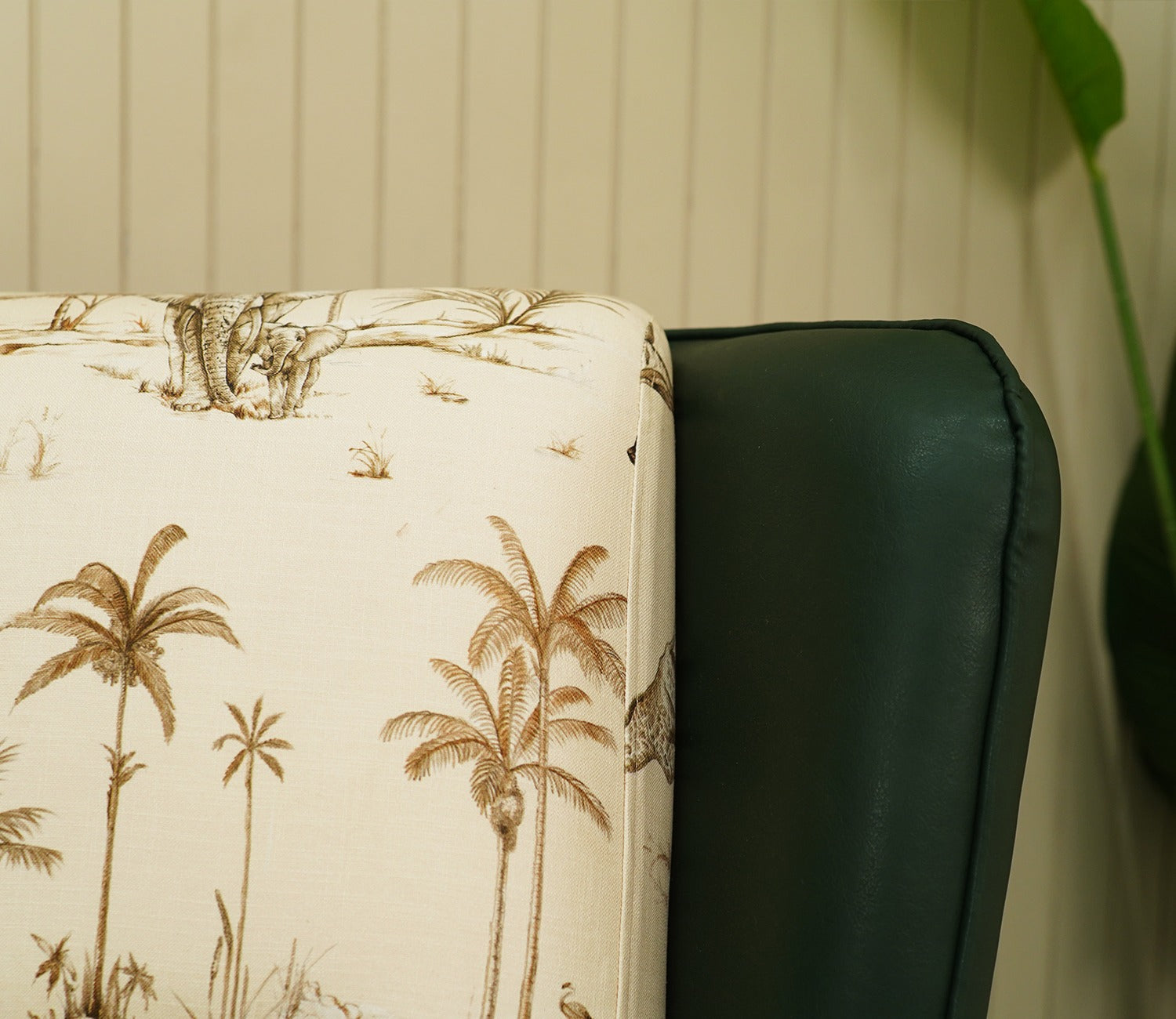 Carolina Lounge Chair (Cream Forest)
